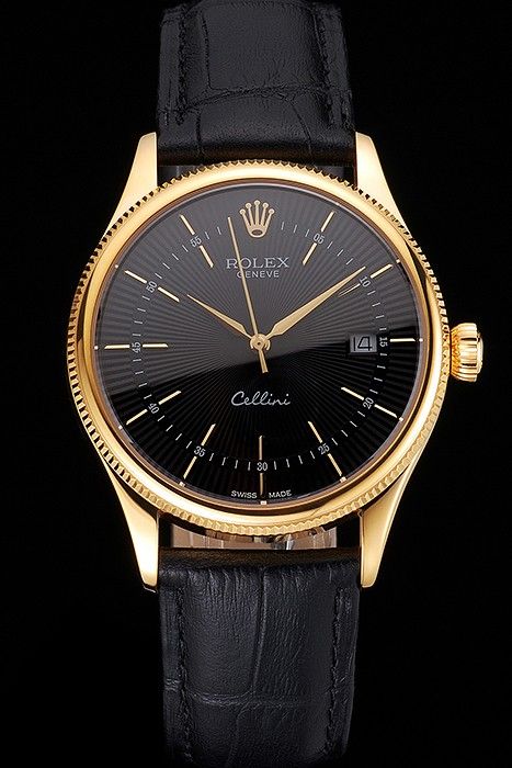 Swiss Made Rolex Cellini Yellow Gold 